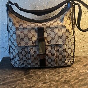 Gucci GG Vintage Canvas Bag